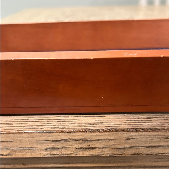 Smathers & Branson Needlepoint Valet Tray with Lighthouse Design - Picture 3 of 5